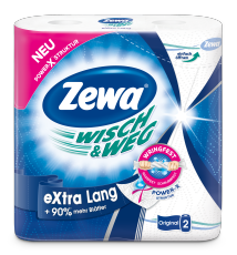 Zewa Wisch&Weg Original eXtra Lang, 2 x 86 Blatt
