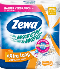 Zewa Wisch&Weg eXtra Lang Design